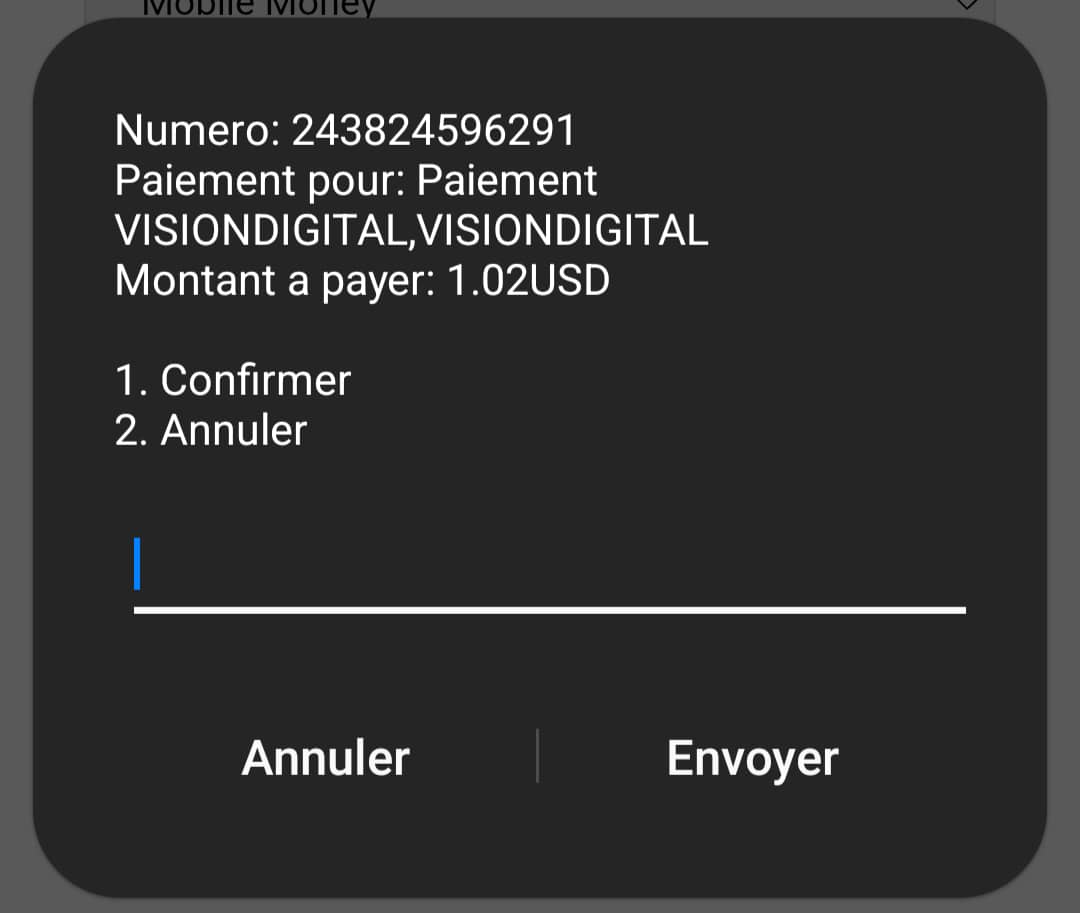 Paiement Mobile